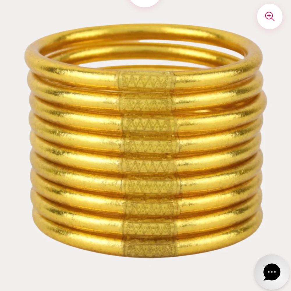 Budhagirl Gold All Weather Bangles